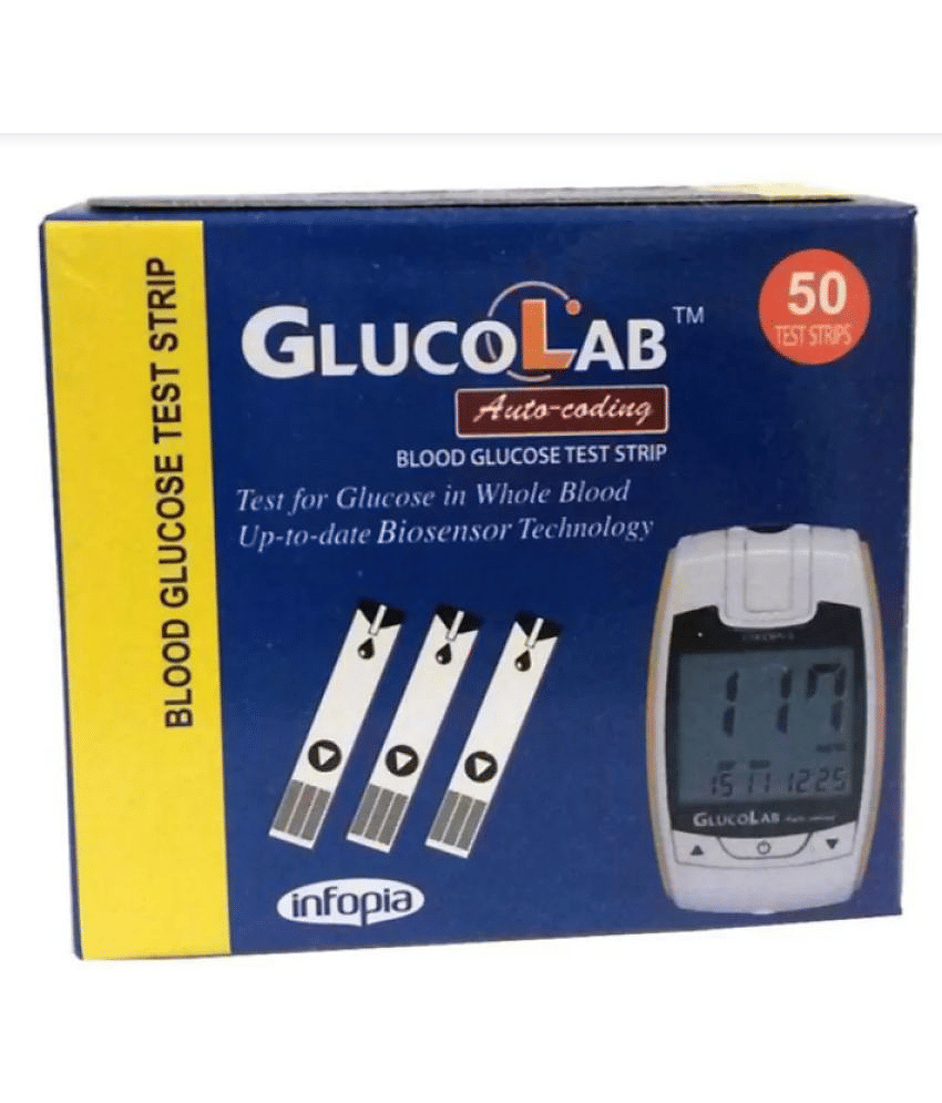 Glucolab 50 Test Strips 3150 Strips