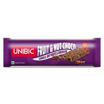 UNIBIC Snack Bar - Fruit & Nut, Choco, 30 g