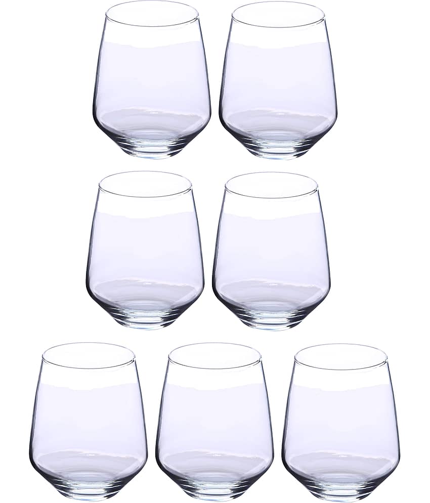 Somil Water/Juice  Glasses Set,  350 ML - (Pack Of 7)