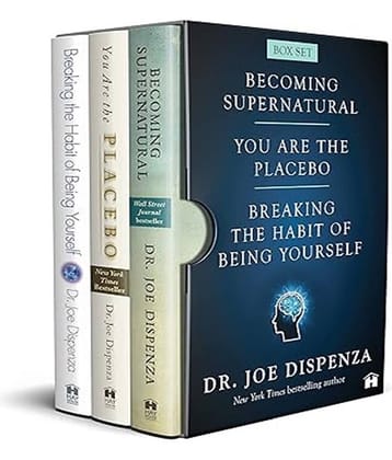Dr. Joe Dispenza Box Set: Becoming Supernatural, You Are the Placebo, Breaking the Habit of Being Yourself Paperback – 1 July 2022