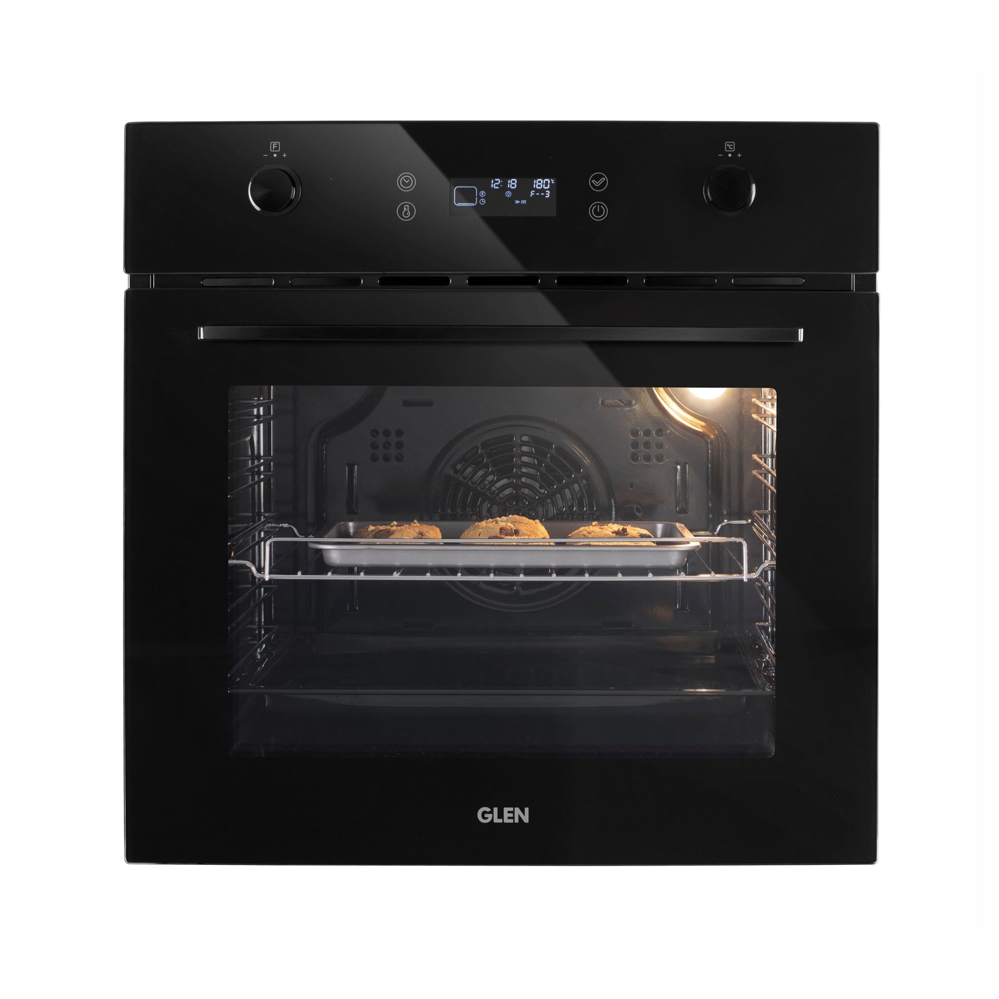 Built in Oven Motorised Rotisserie Turbo Fan 70Ltr with 12 Multi-functions (BO-653MRT)