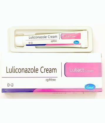 LULIACT  LULICONAZOLE CREAM 20 GM ( PACK OF 5) Day Cream 20 gm Pack of 5