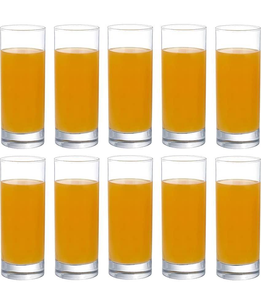 Afast Water/Juice  Glasses Set,  300 ML - (Pack Of 10)