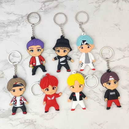 BTS Tiny Tan Dualsided Keychain - Single Piece-V