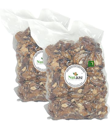 Nutaze Walnuts without shell(Akhrot giri) 500 g Pack of 2