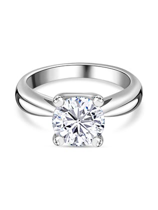 2 Carat Single Solitaire Stone Ring-11