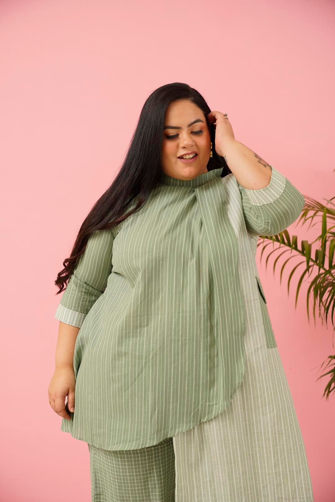 Match Made in Style: Co-Ord Set in Sage Green