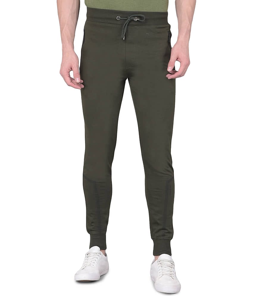Force NXT Brown Cotton Men's Joggers ( Pack of 1 )
