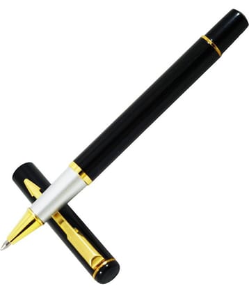 Auteur 801 Black Metal Body Smooth and Elegant Roller Ball Pen.