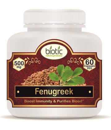 Biotic Fenugreek Extract 500mg Capsule 60 no.s
