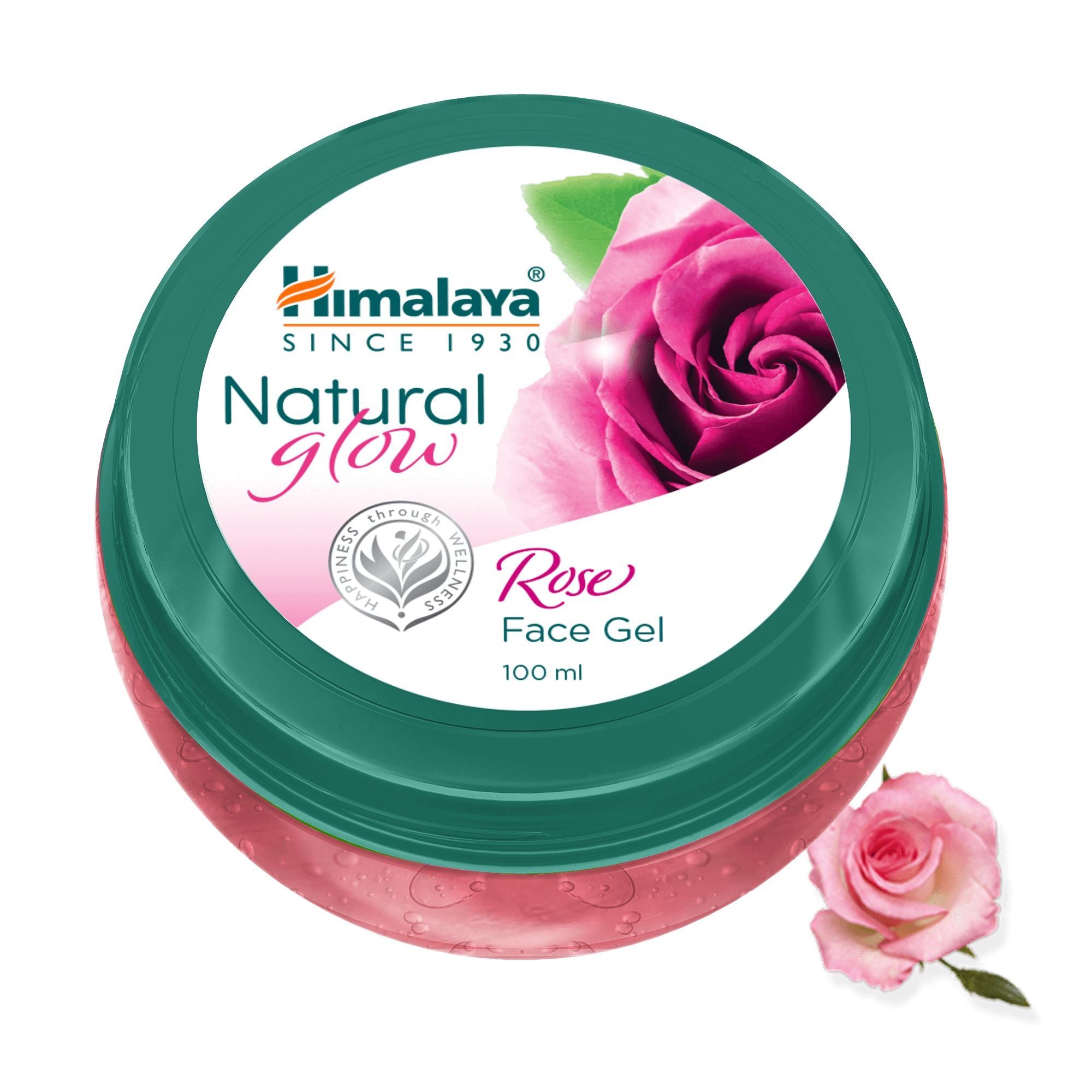 NATURAL GLOW ROSE FACE GEL 100ML IND