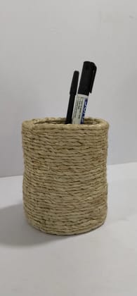 Jute Pen Stand Organizer