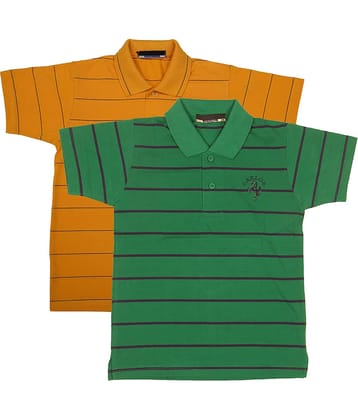 NEUVIN Pack of 2 Boys Cotton Blend T-Shirt ( Multi Color )