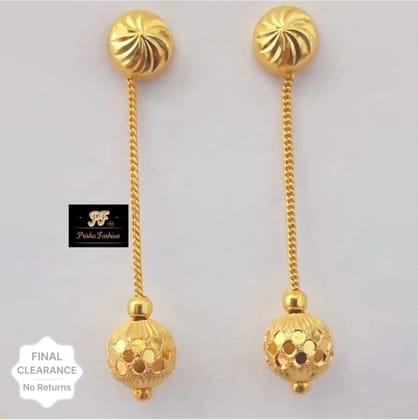 Fashion Hanging Sui Dhaga Earring for Women And Girls 1 Layer