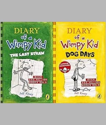 Diary of a Wimpy Kid (3) : The Last Straw + Diary of a Wimpy Kid 4: Dog Days