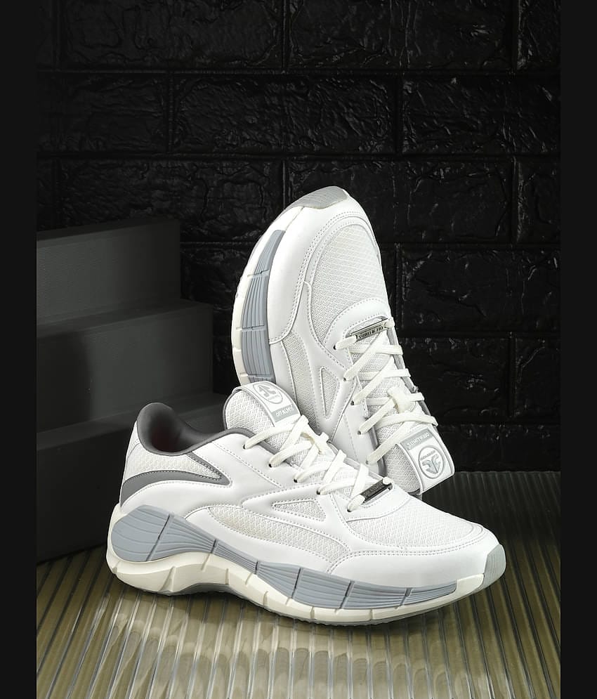 OFF LIMITS HECTOR White Men's Sports Running Shoes