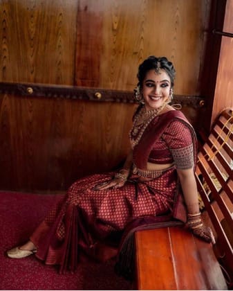 Royal Kanchipuram Soft Silk Banarasi Saree for Wedding