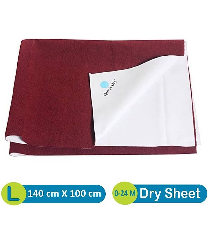 Quick Dry Red Rubber Bed Protector Rubber Sheet Waterproof Sheet