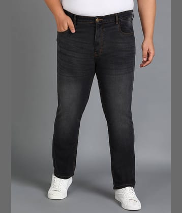 Urbano Plus Regular Fit Washed Men's Jeans - Dark Grey ( Pack of 1 )