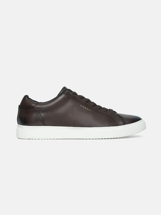 MOCHA - Classic Brown Leather Sneakers-6