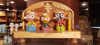 Jagannatha Balabhadra And Subhadra Singhasana