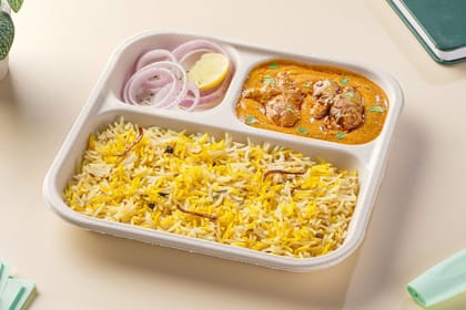 Smoked Butter Chicken & Rice LunchBox Smoked Butter Chicken & Rice LunchBox