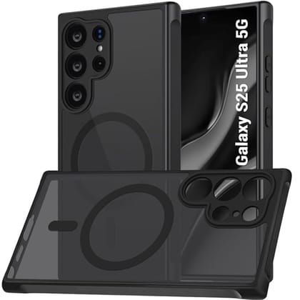 Hybrid Shockproof Back Cover Case for Samsung Galaxy S25 Ultra 5G | Hard Back Cover Case for Samsung S25 Ultra 5G