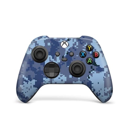 Digi Blue Camo Joystick Controller Skin Digi Blue Camo Joystick Controller Skin