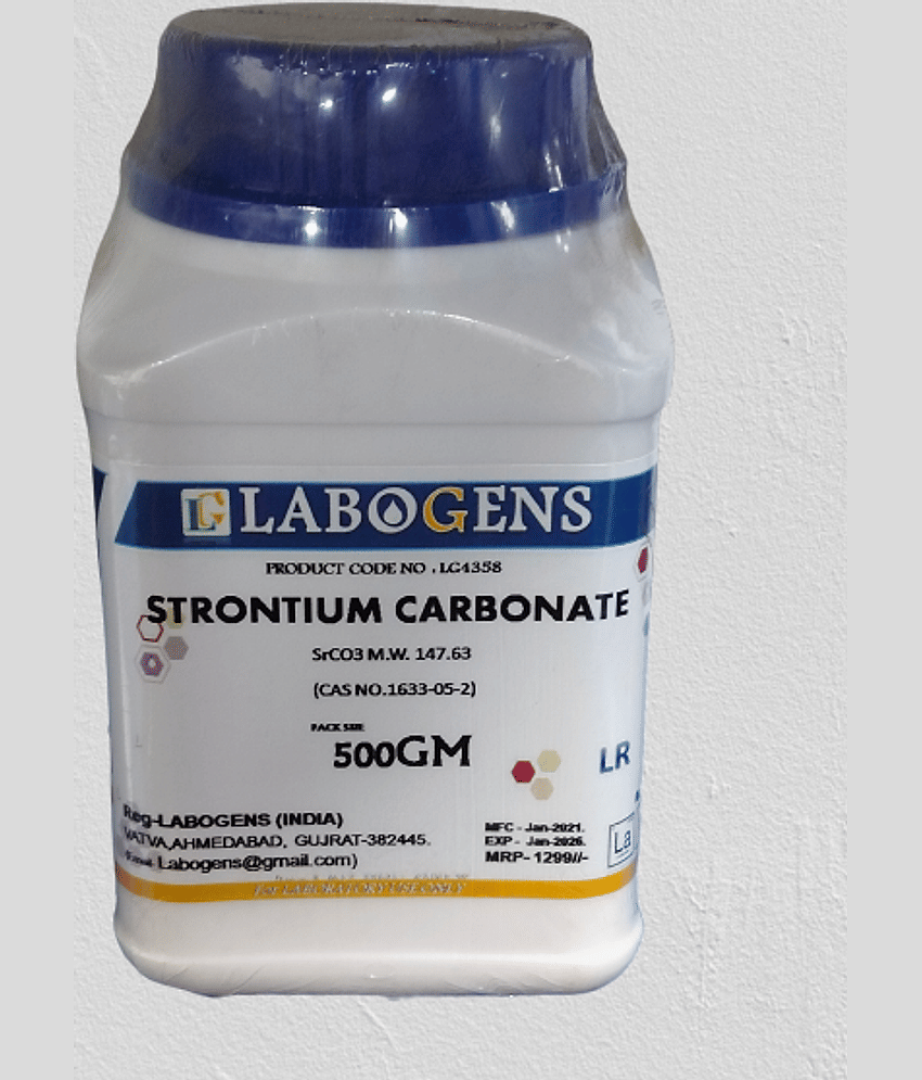 STRONTIUM CARBONATE 500GM