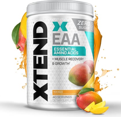 Scivation XTEND EAA + BCAA Powder, 40 servings-Mango