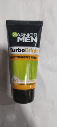 Garnier Men Turbobright brightening face wash 