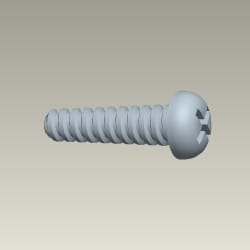 SCREW, TAPPING, 4 X 16