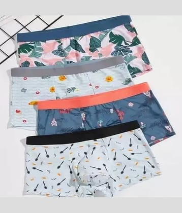 Cavenders Pack of 3 Nylon Trunks For Men's ( Multicolor )