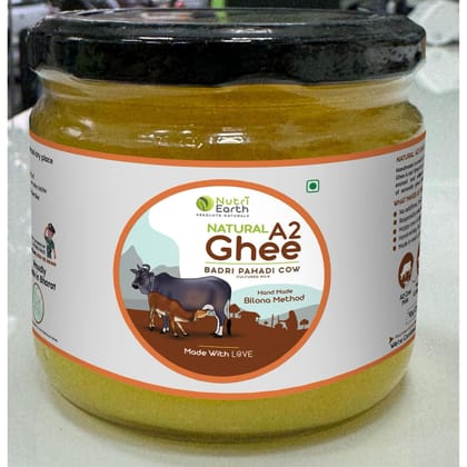 NutriEarth A2 Ghee Badri Cow 500 Gms