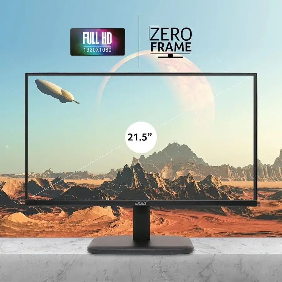 Acer EK220Q 21.5 Inch (54.61 cm) Full HD (1920x1080)