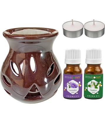 Peepalcomm Ceramic Aroma Oils & Diffusers Set - Pack of 5