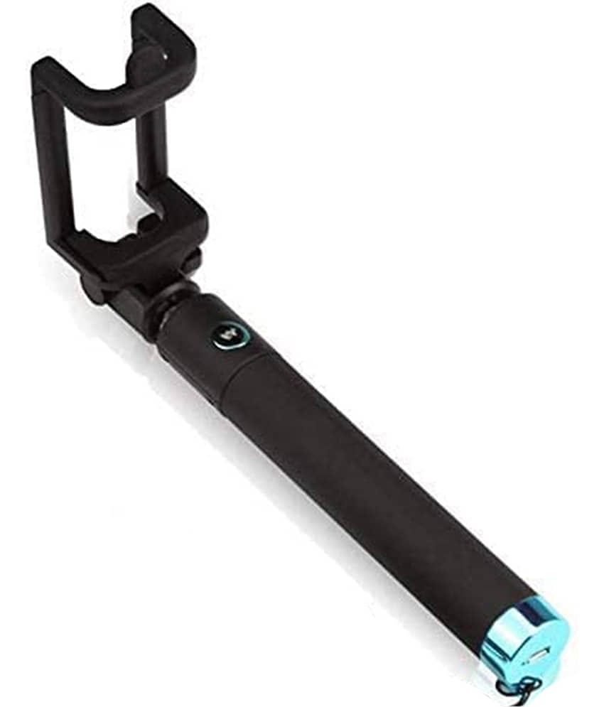 ZmiZc Aux Wire Selfie Stick ( Black )