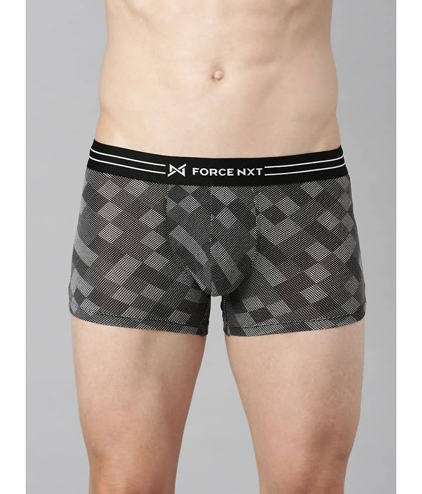 Force NXT Pack of 1 Cotton Trunks For Men's ( Multicolor )