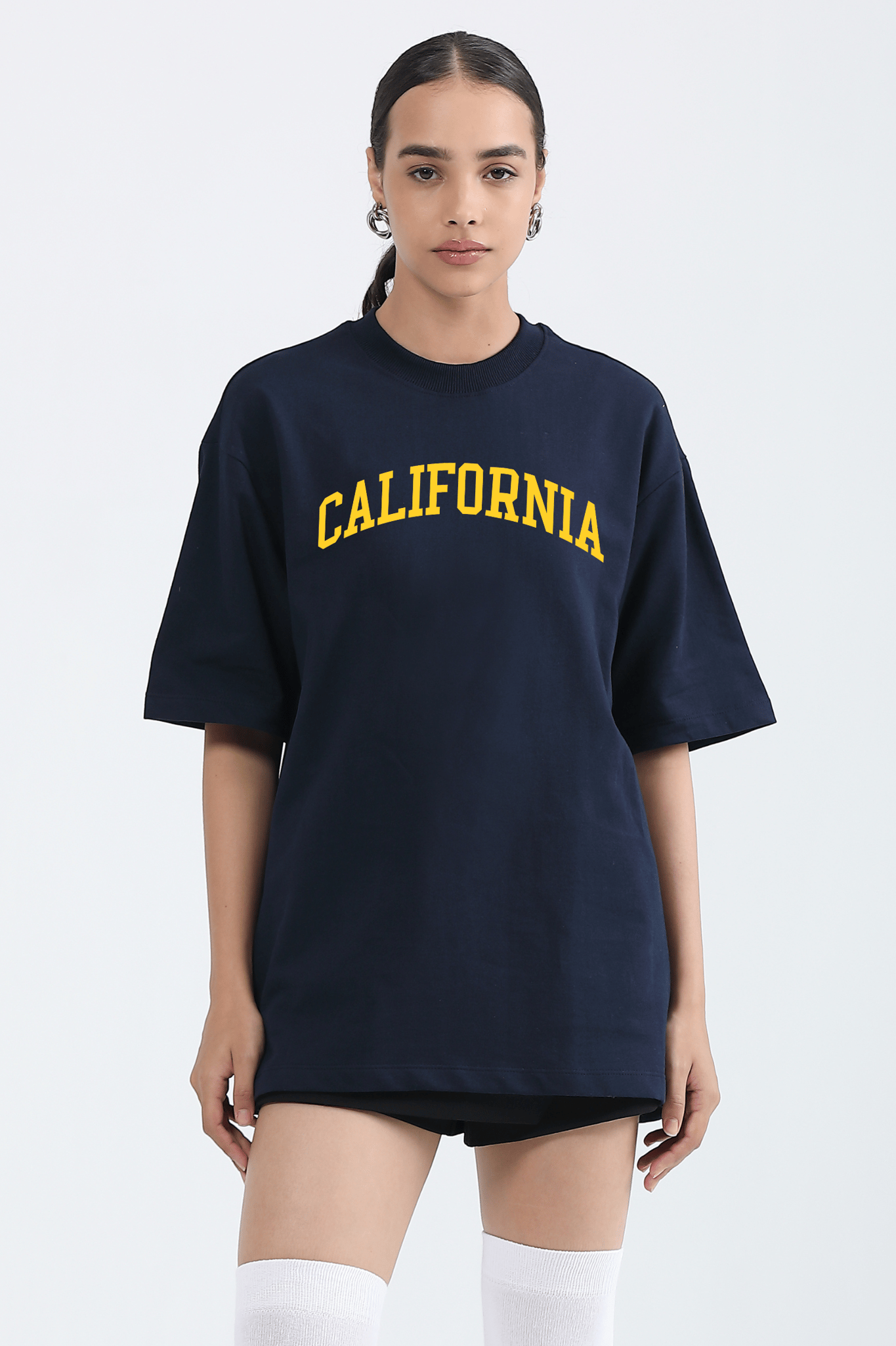 California- Oversized T-shirt-XS