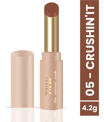 TNW - The Natural Wash Brown Matte Hydrating Crayon Lipstick ( Pack of 1 )