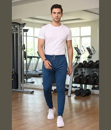 Kashvi Sarees BLUE Lycra Men's Trackpants ( Pack of 1 )