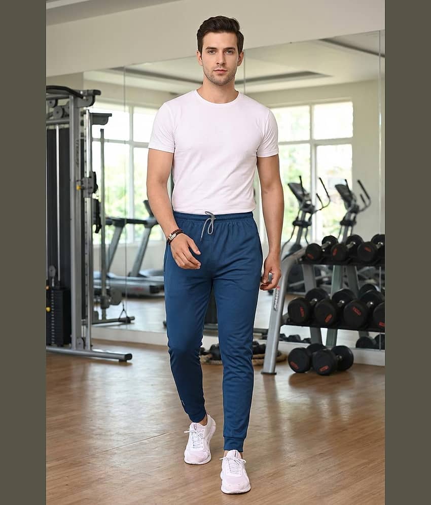 Kashvi Sarees BLUE Lycra Men's Trackpants ( Pack of 1 )