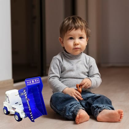 Big Friction Powered Dumper Truck Toy for Kids
