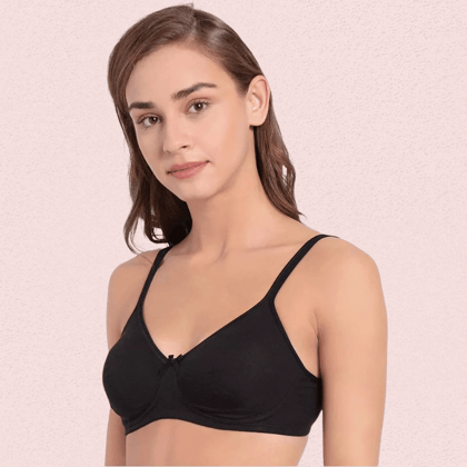 Lightweight Non-Wired Cotton Bra (Pack of 2)