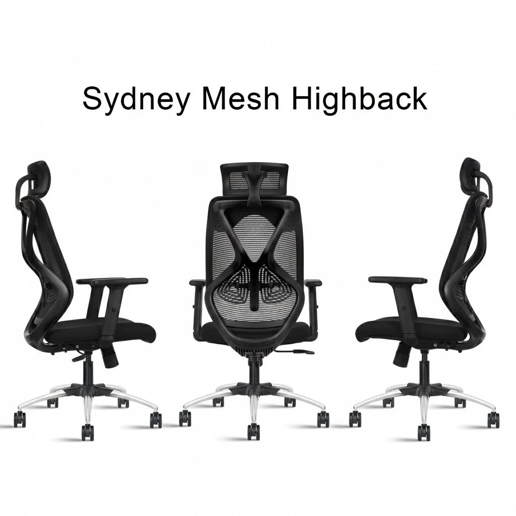 ROSE Sydney High Back Mesh Chair