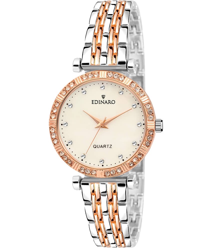 EDINARO - Multicolor Stainless Steel Analog Womens Watch
