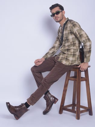 Brown Trousers-30 / Brown