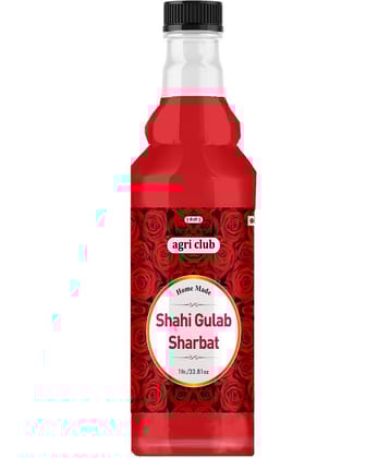AGRI CLUB Shahi Gulab Sharbat 1 L