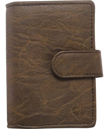 Walrus Faux Leather Brown Casual Regular Wallet