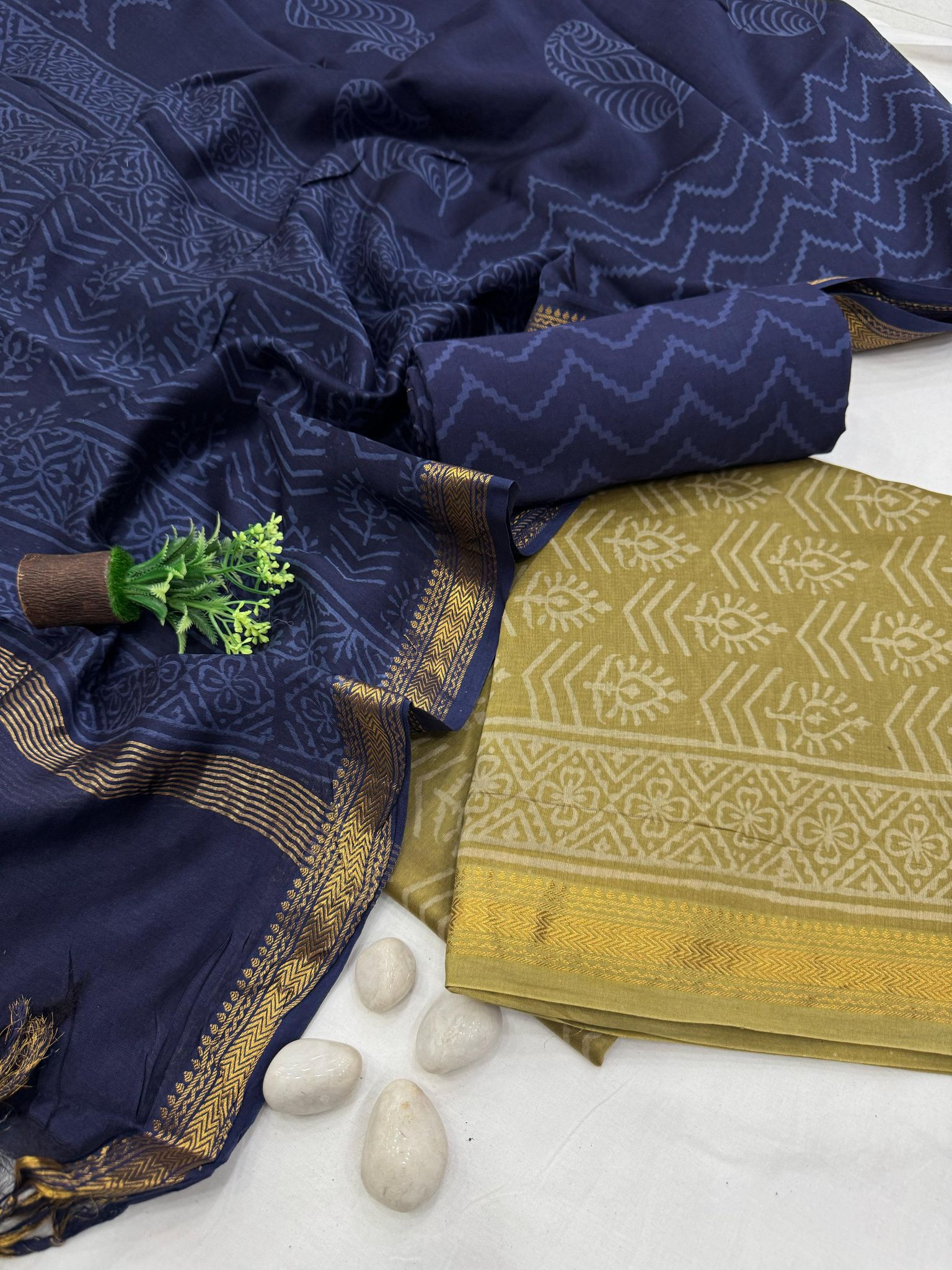 Maheshwari Silk Suit